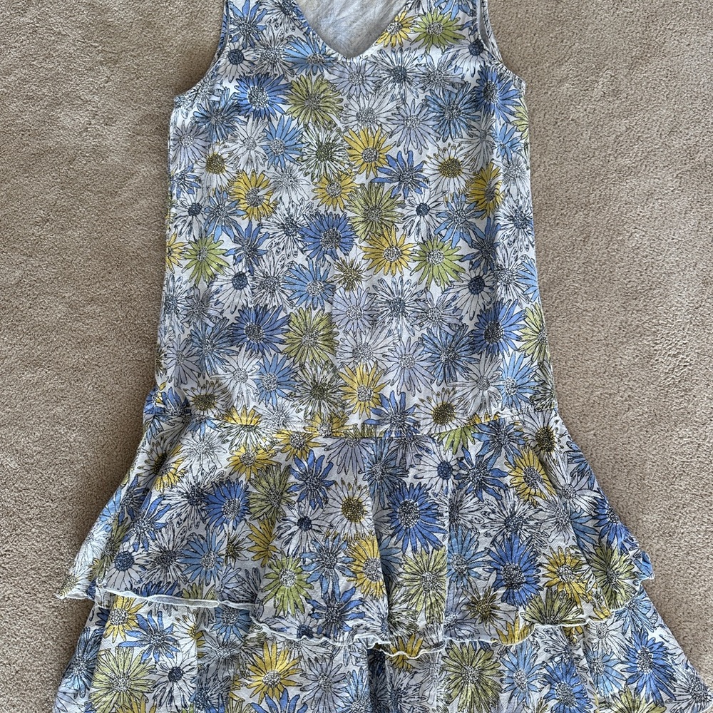 Color Me Cotton Tiered Sundress V-Neck